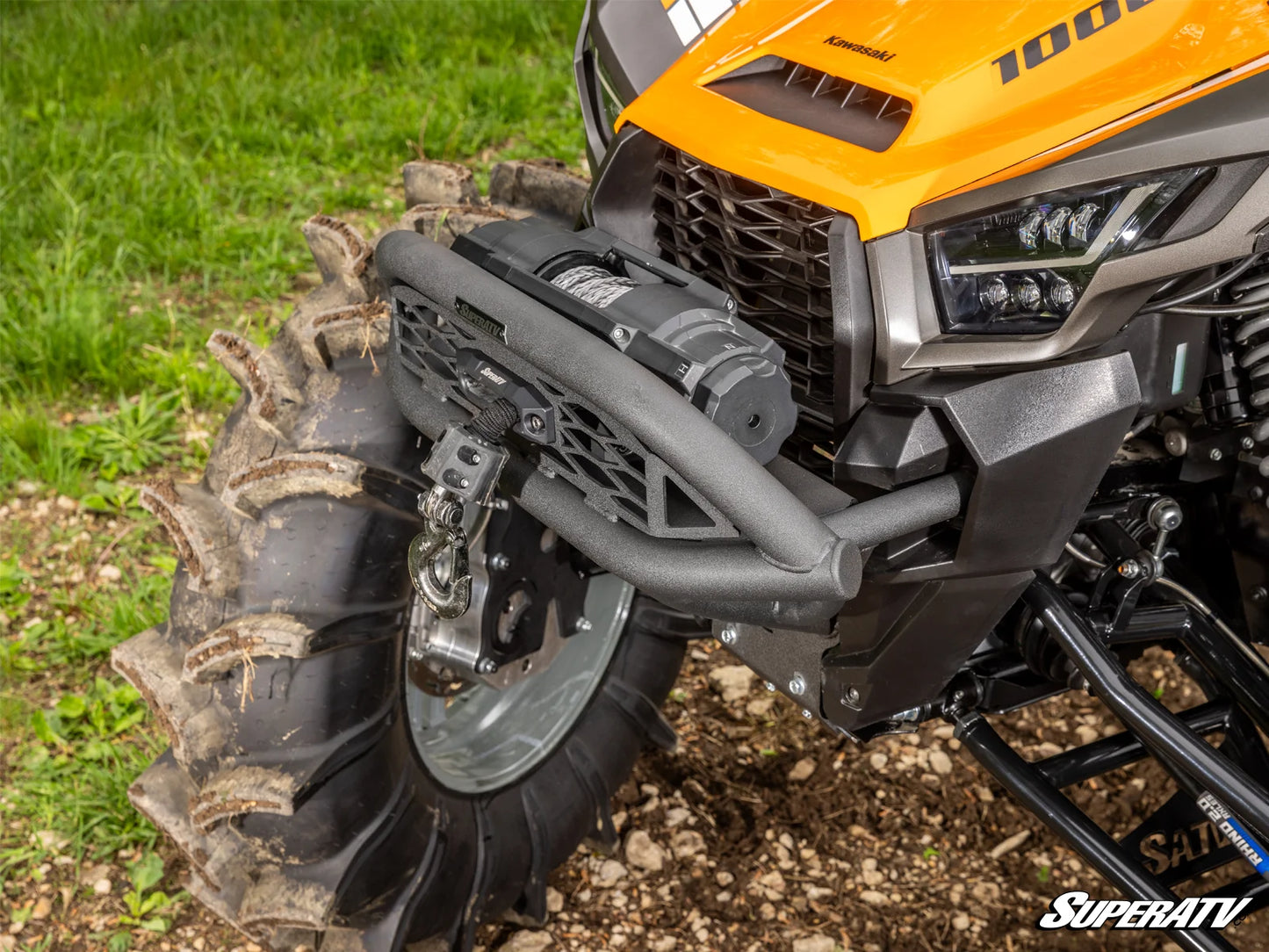 SuperATV - Kawasaki Teryx KRX 1000 Winch-Ready Front Bumper