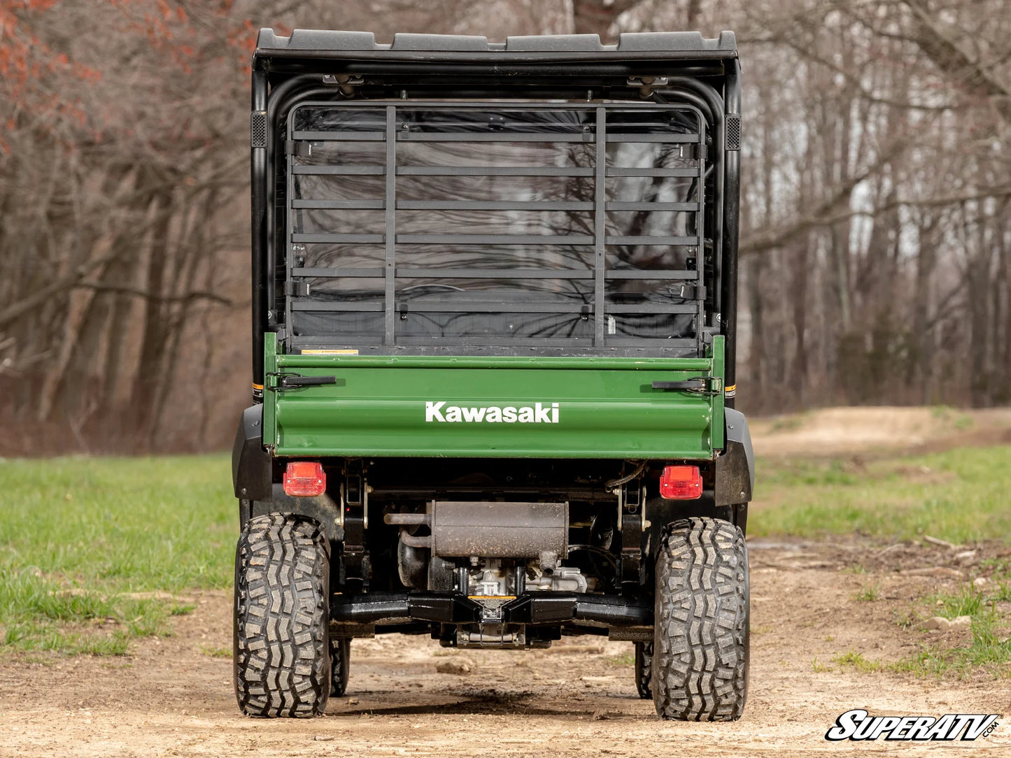 SuperATV - Kawasaki Mule 4000 Rear Windshield