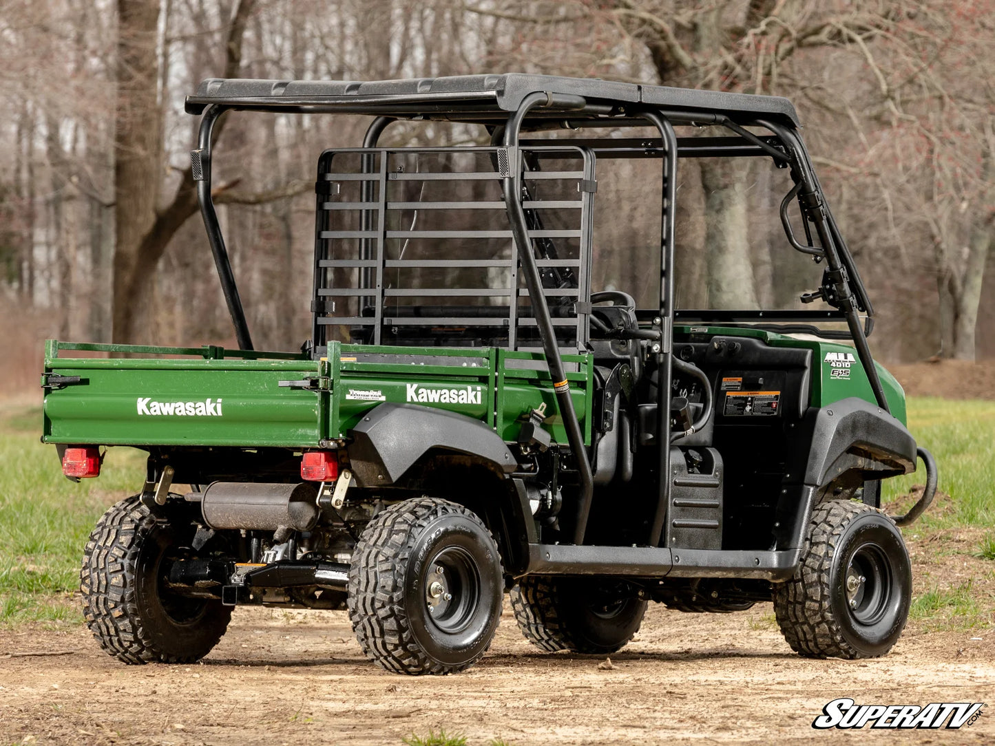 SuperATV - Kawasaki Mule 4000 Rear Windshield