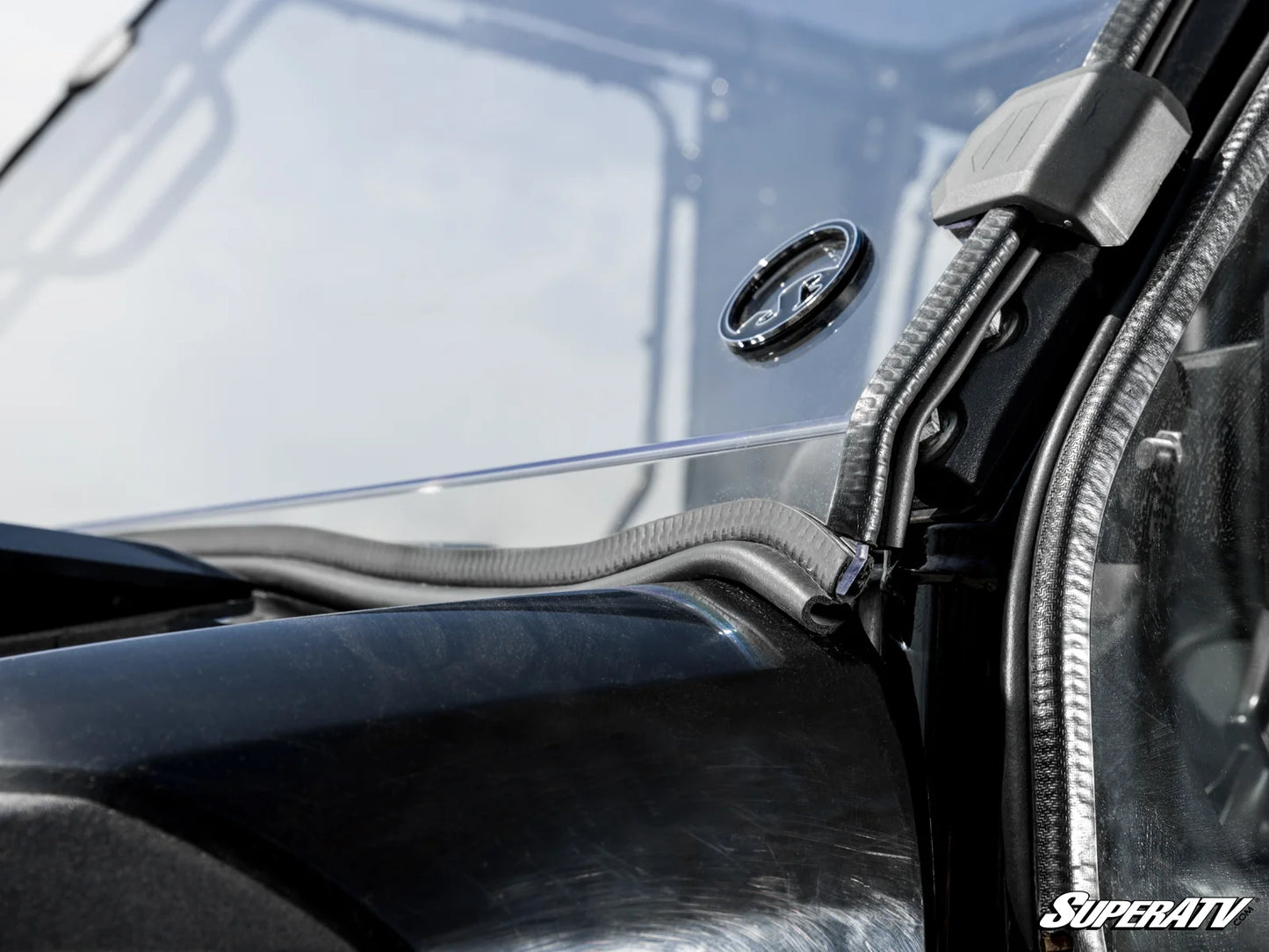 SuperATV - Kawasaki Mule Pro Scratch-Resistant Full Windshield