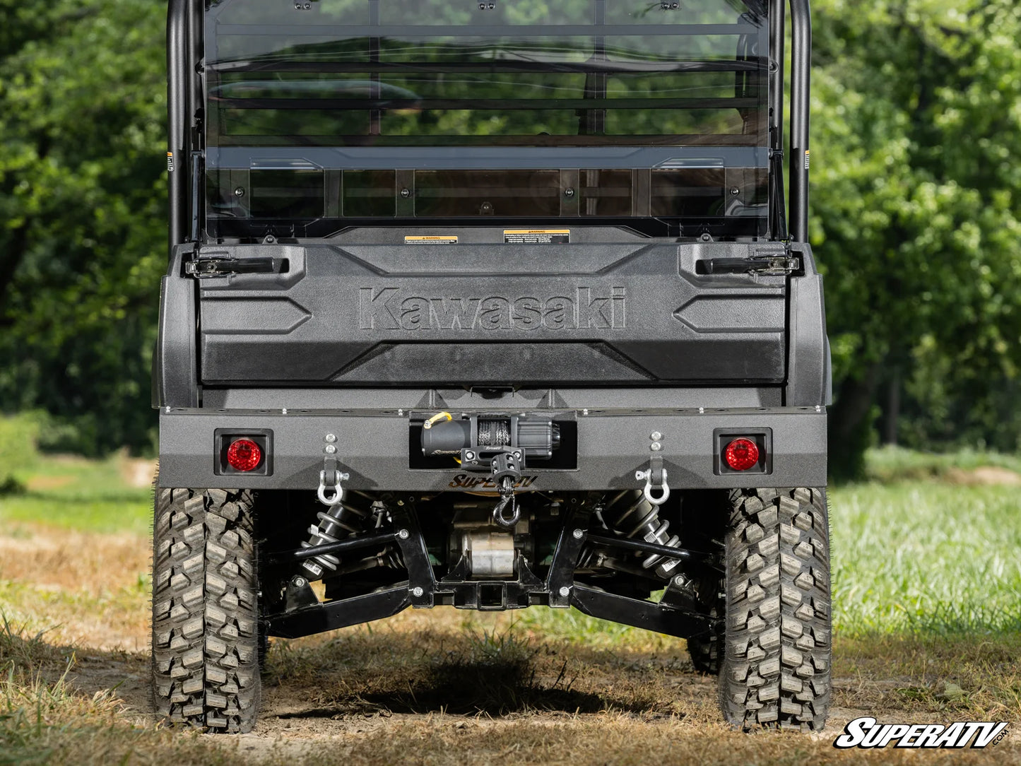 SuperATV - Kawasaki Mule Pro Winch Ready Rear Bumper