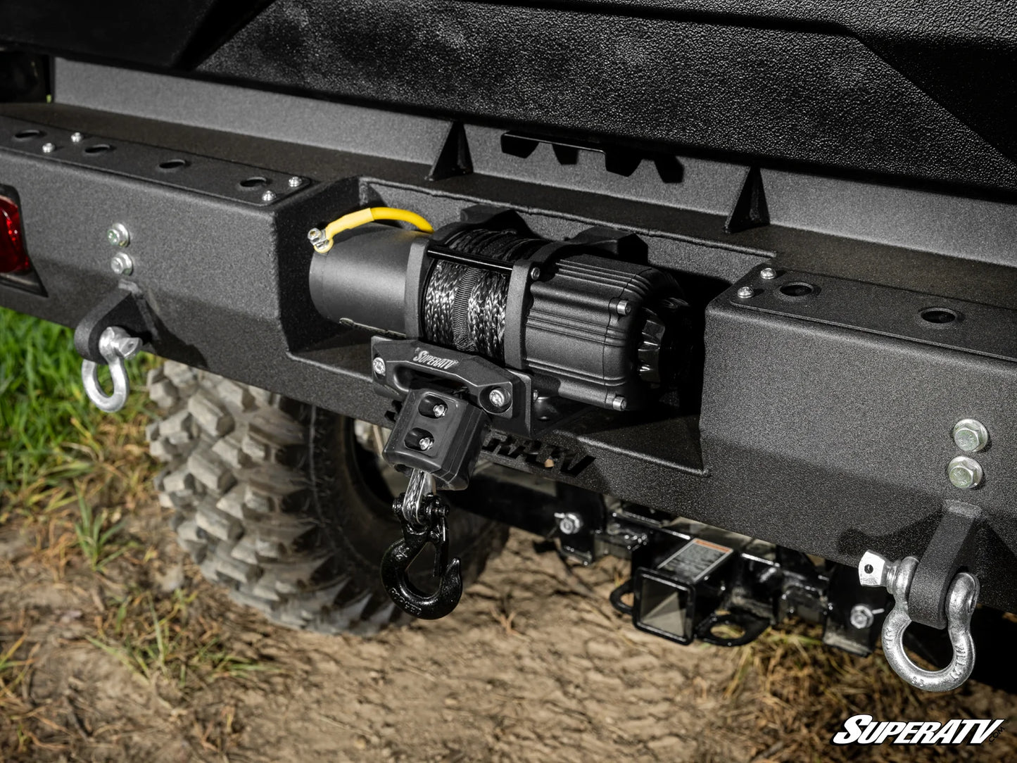 SuperATV - Kawasaki Mule Pro Winch Ready Rear Bumper