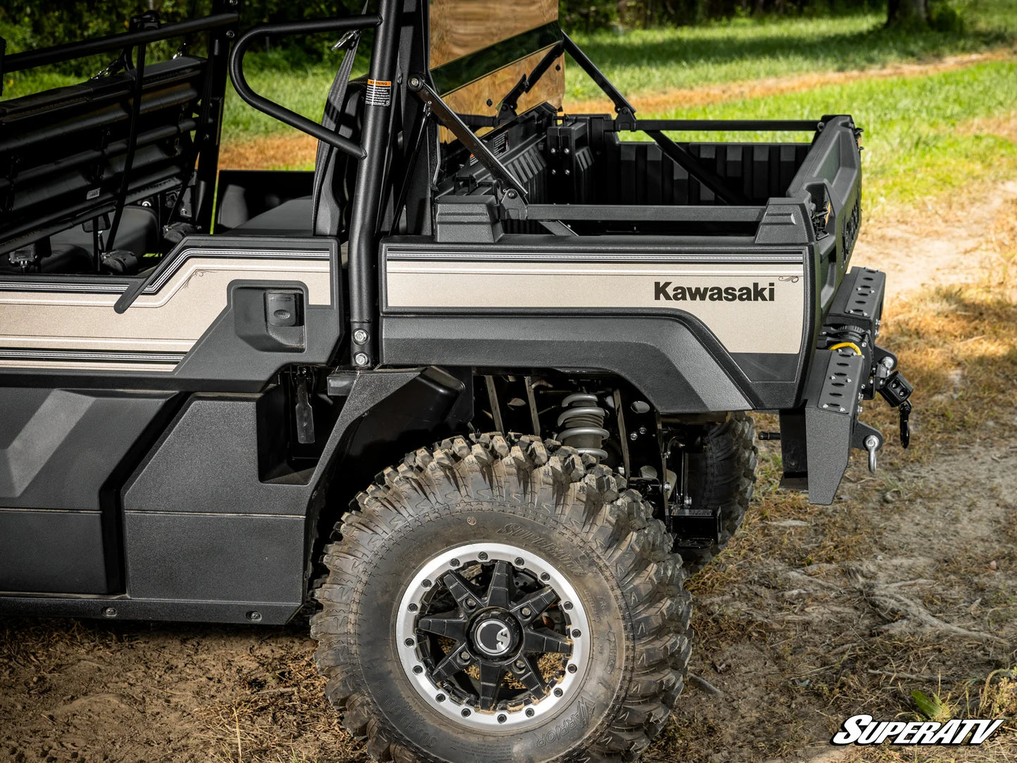 SuperATV - Kawasaki Mule Pro Winch Ready Rear Bumper