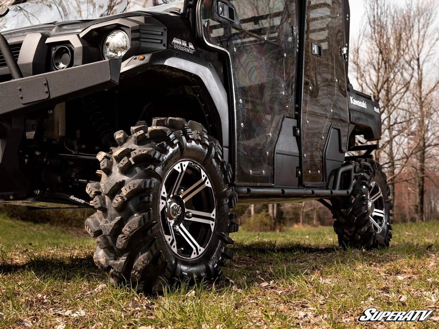 SuperATV - Kawasaki Mule Pro-FXT Heavy-Duty Nerf Bars