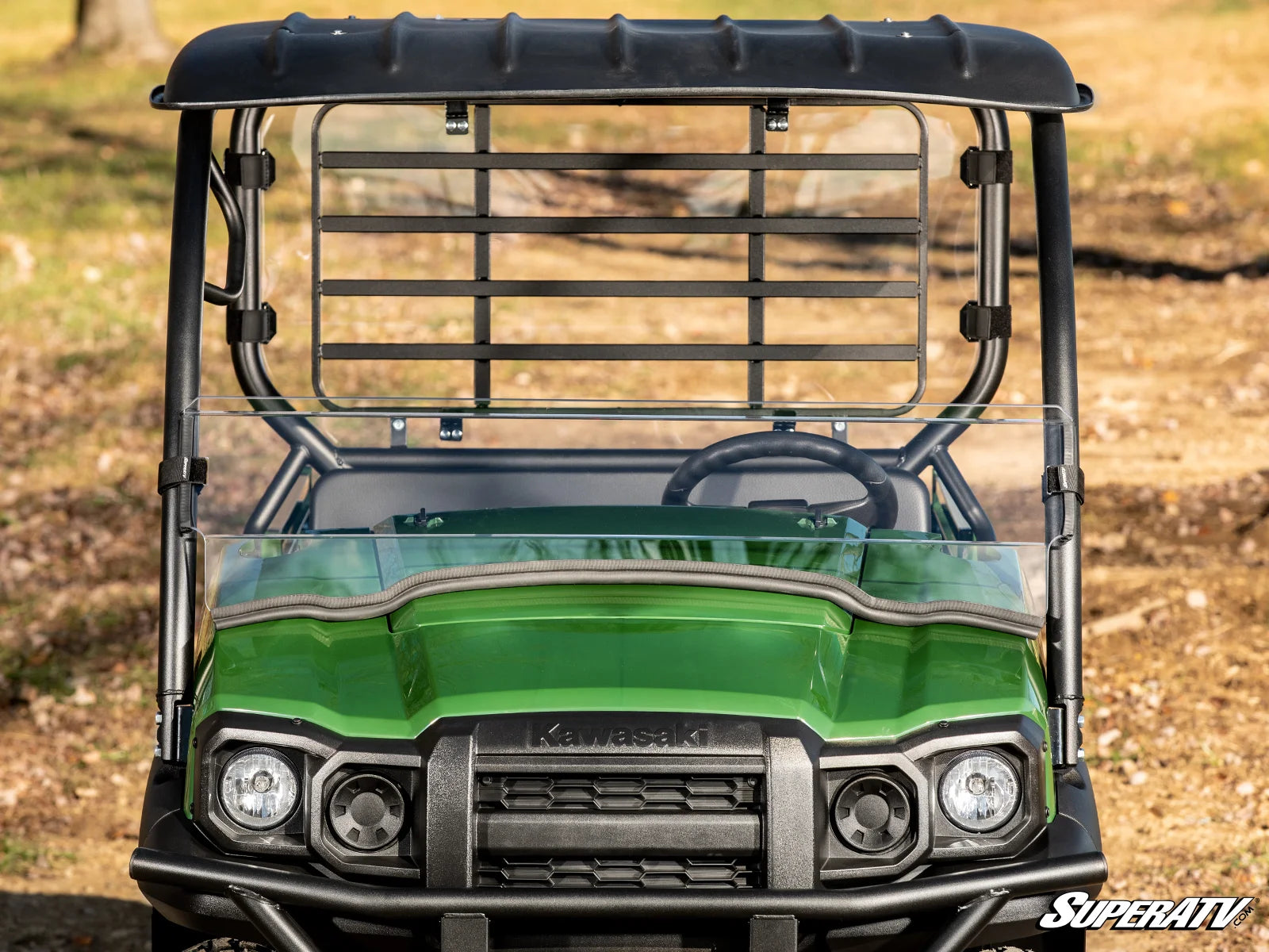 SuperATV - Kawasaki Mule SX Half Windshield – TeamMSC SuperATV - Kawasaki Mule SX Half Windshield – TeamMSC