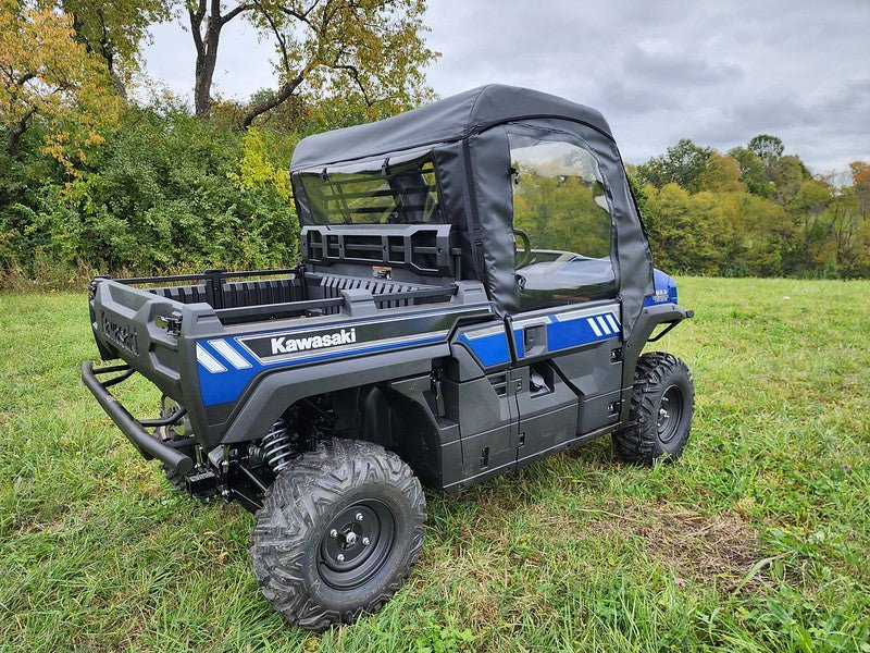 Kawasaki Pro FXR - Full Cab Enclosure for Hard Windshield (Upper Doors) - 3 Star UTV