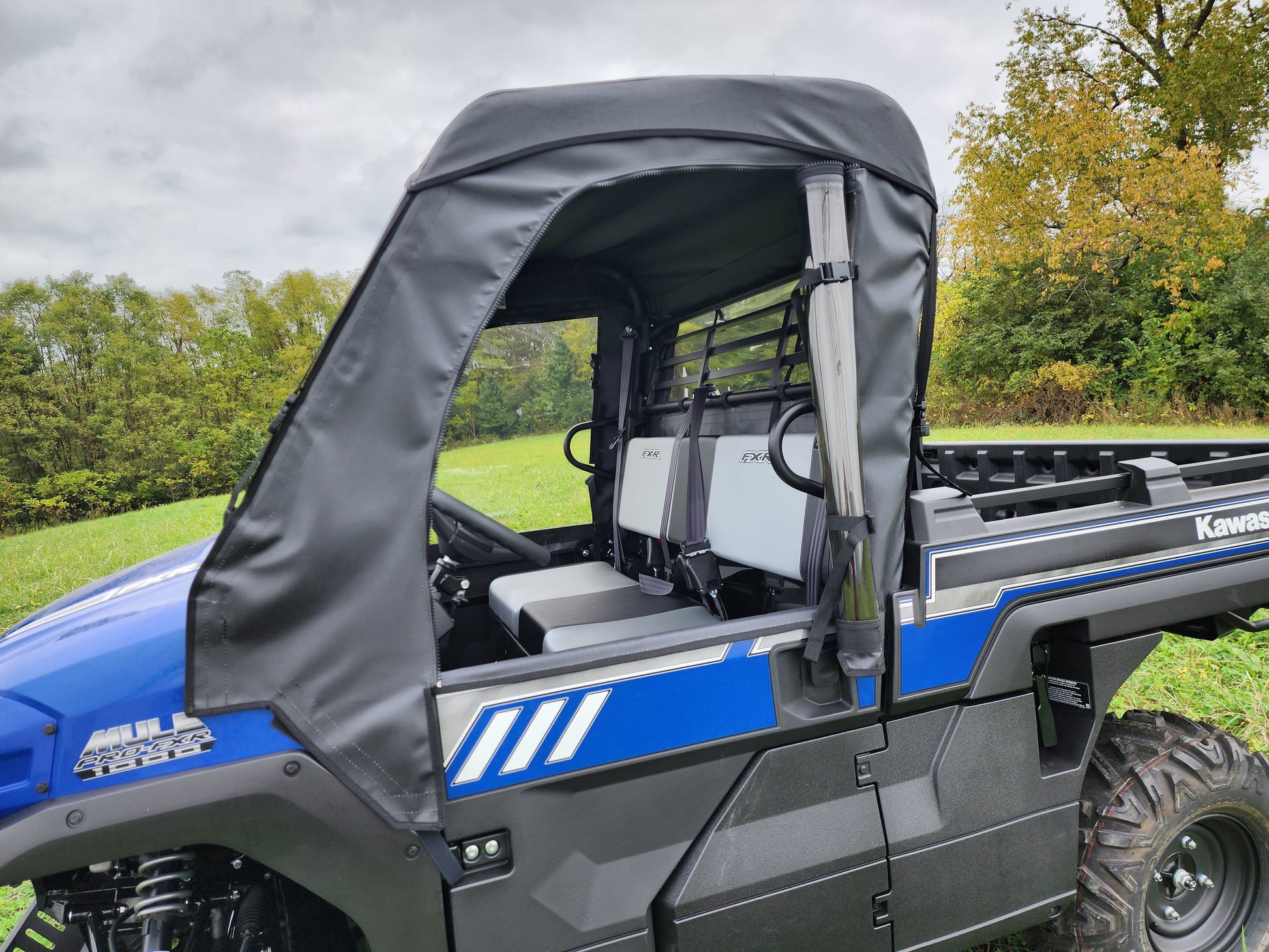 Kawasaki Pro FXR - Upper Canvas Doors - 3 Star UTV