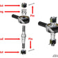 Kawasaki Teryx Z-Bend Tie Rod Kit—Replacement for SuperATV Lift Kits