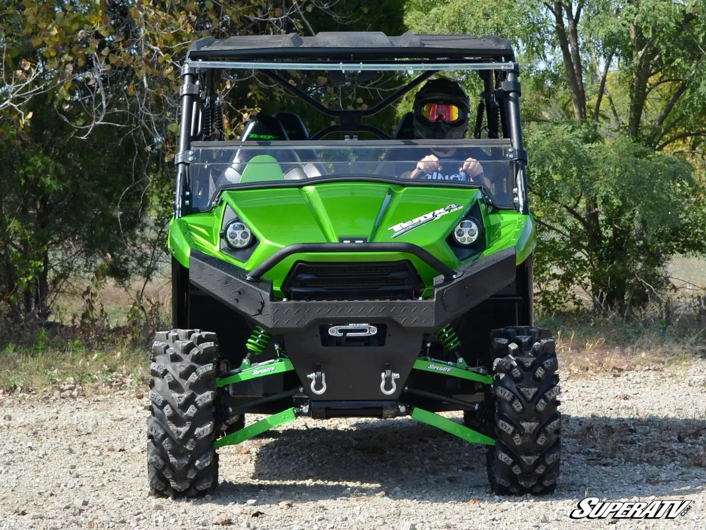 KAWASAKI TERYX 750 / 800 SCRATCH RESISTANT FLIP WINDSHIELD