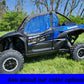 Kawasaki Teryx KRX - Upper Doors with Mesh Windows - 3 Star UTV