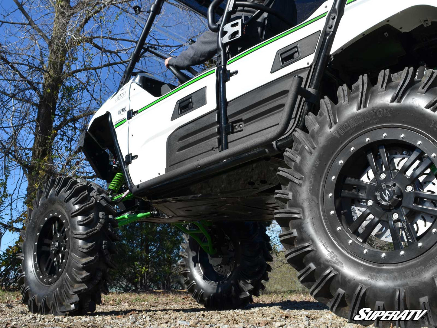 SuperATV - Kawasaki Teryx 4 Heavy-Duty Nerf Bars