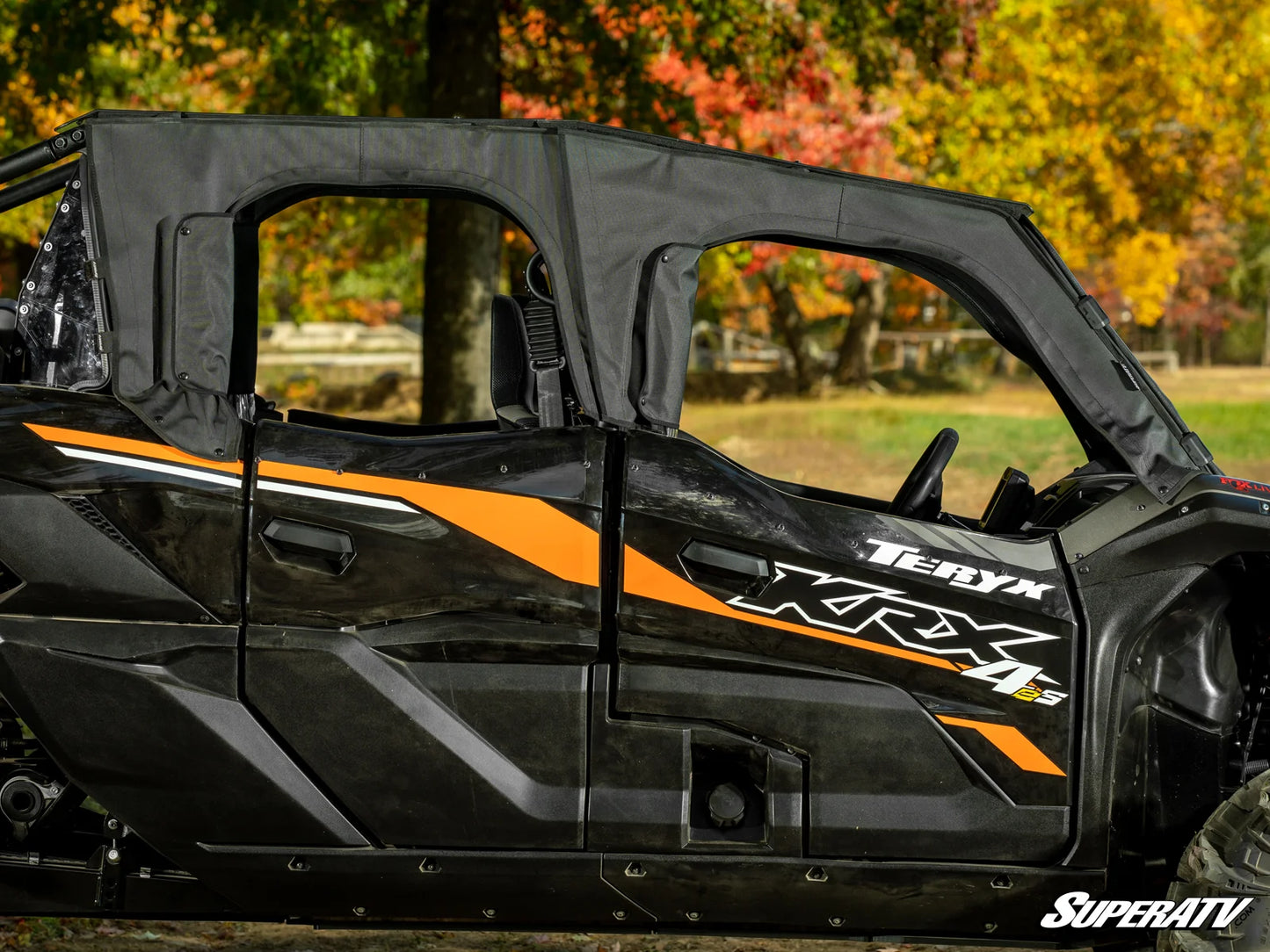 SuperATV - Kawasaki Teryx KRX 4 1000 Primal Soft Cab Enclosure Upper Doors