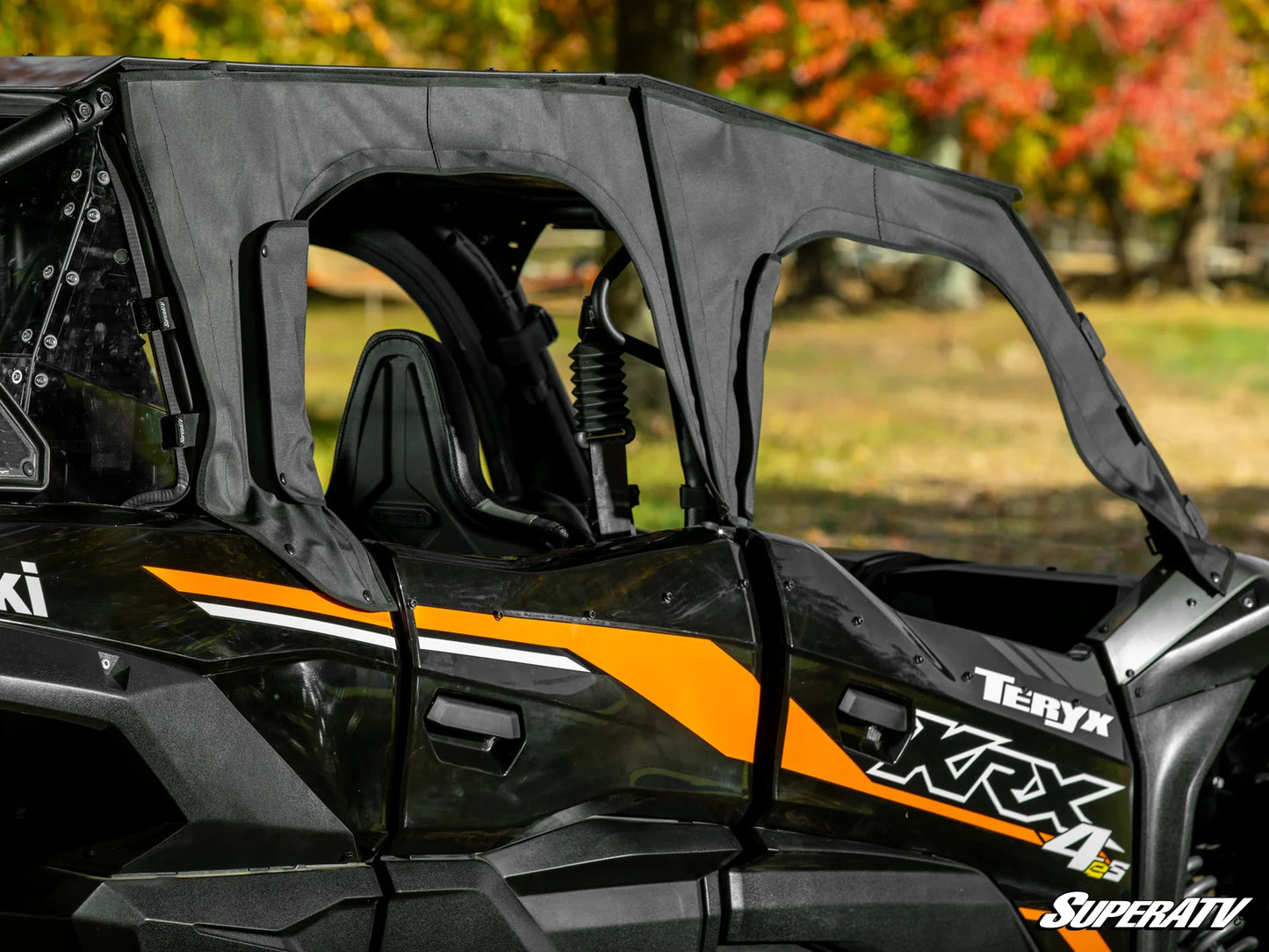 SuperATV - Kawasaki Teryx KRX 4 1000 Primal Soft Cab Enclosure Upper Doors