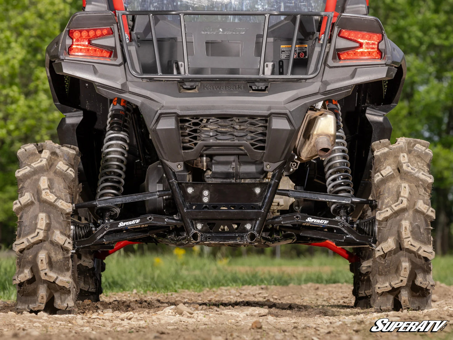 SuperATV - Kawasaki Teryx KRX 1000 High-Clearance Rear Trailing Arms