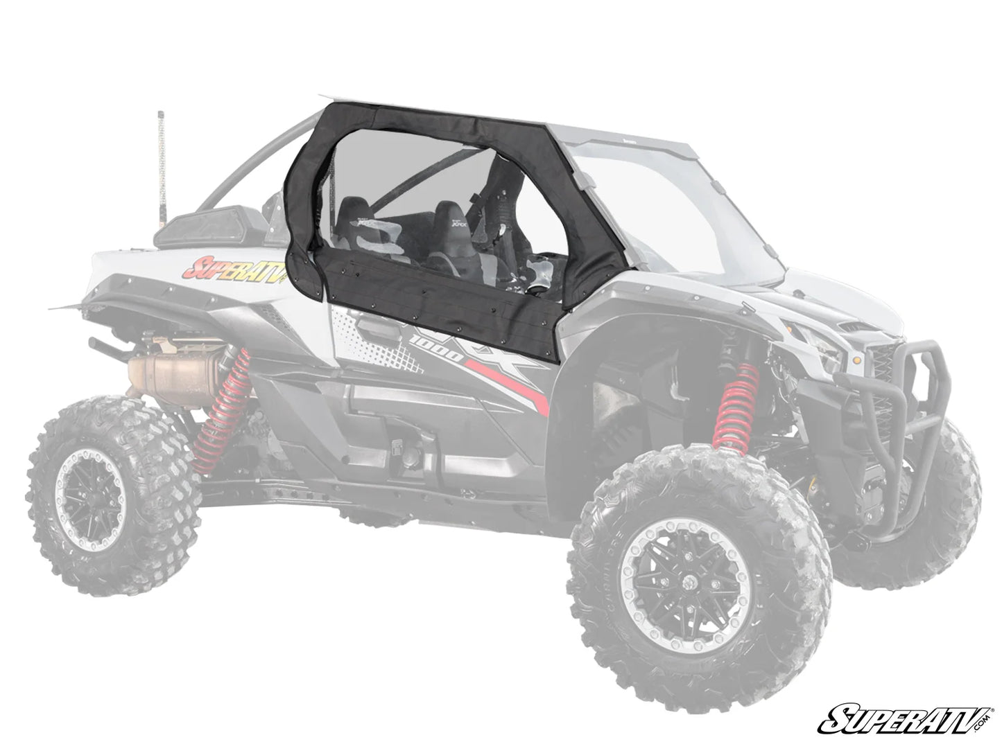 SuperATV - Kawasaki Teryx KRX 1000 Primal Soft Cab Enclosure Upper Doors