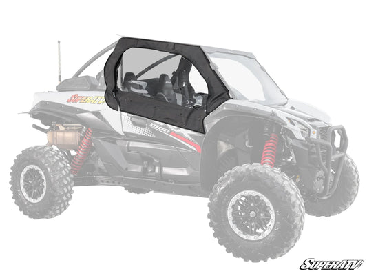 SuperATV - Kawasaki Teryx KRX 1000 Primal Soft Cab Enclosure Upper Doors