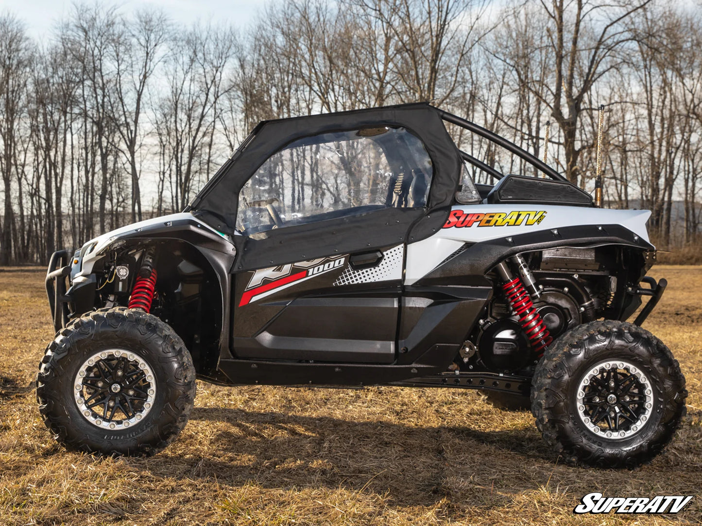 SuperATV - Kawasaki Teryx KRX 1000 Primal Soft Cab Enclosure Upper Doors