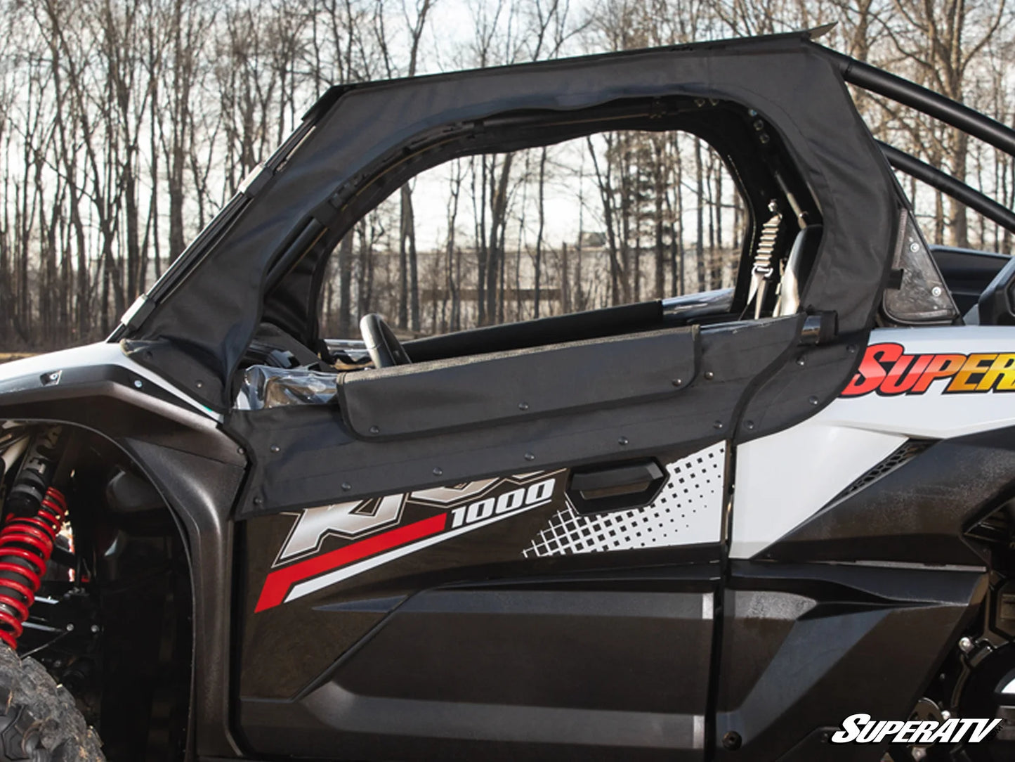 SuperATV - Kawasaki Teryx KRX 1000 Primal Soft Cab Enclosure Upper Doors