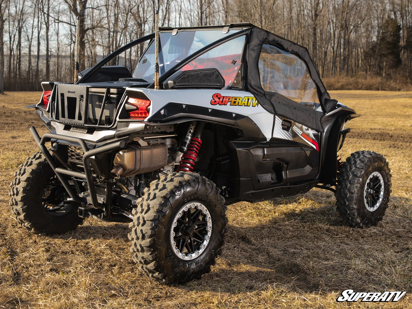SuperATV - Kawasaki Teryx KRX 1000 Primal Soft Cab Enclosure Upper Doors