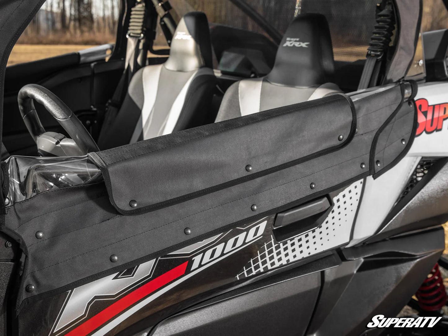 SuperATV - Kawasaki Teryx KRX 1000 Primal Soft Cab Enclosure Upper Doors