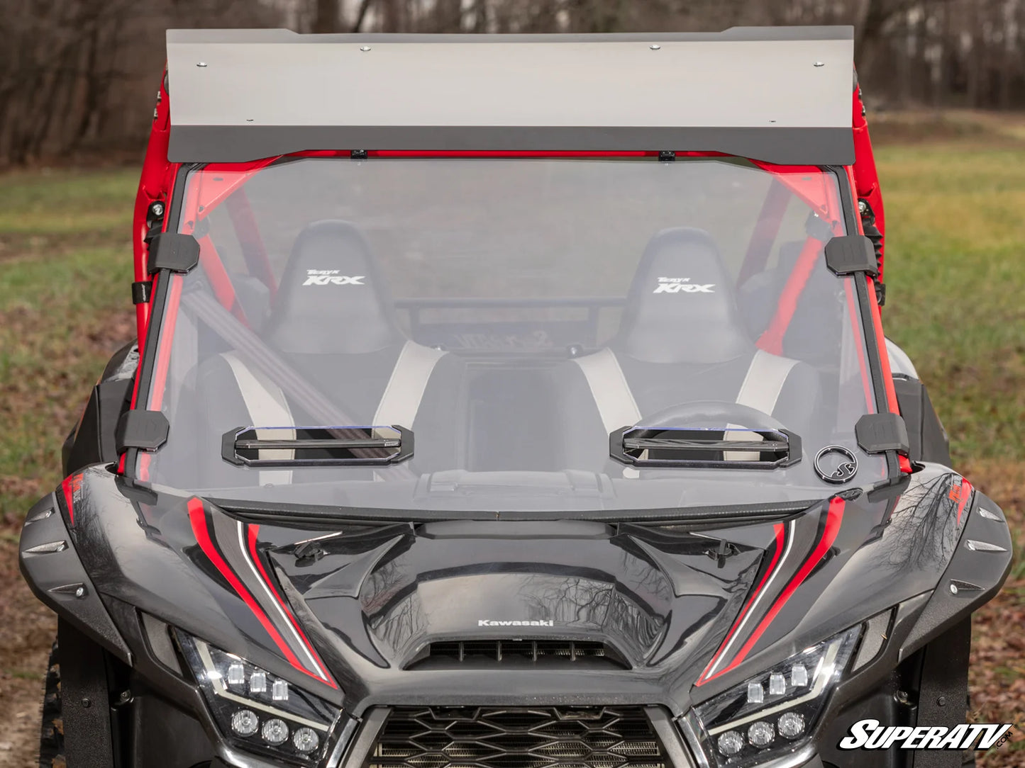SuperATV - Kawasaki Teryx KRX 1000 Vented Full Windshield