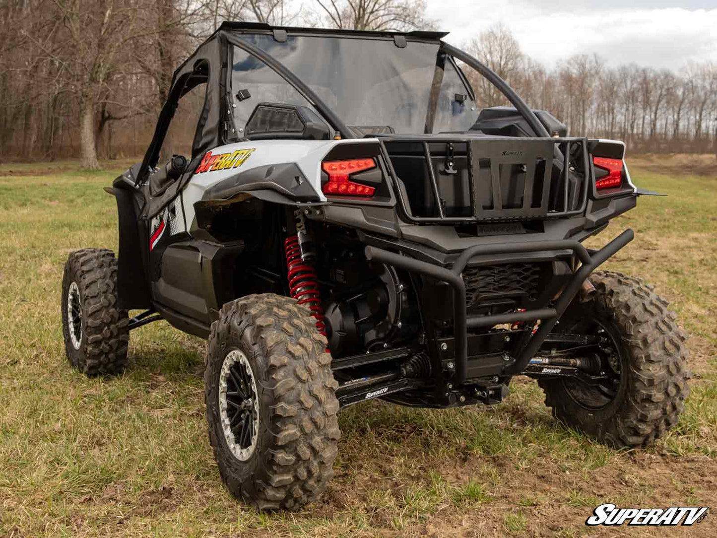 SuperATV - Kawasaki Teryx KRX 1000 Rear Vented Windshield