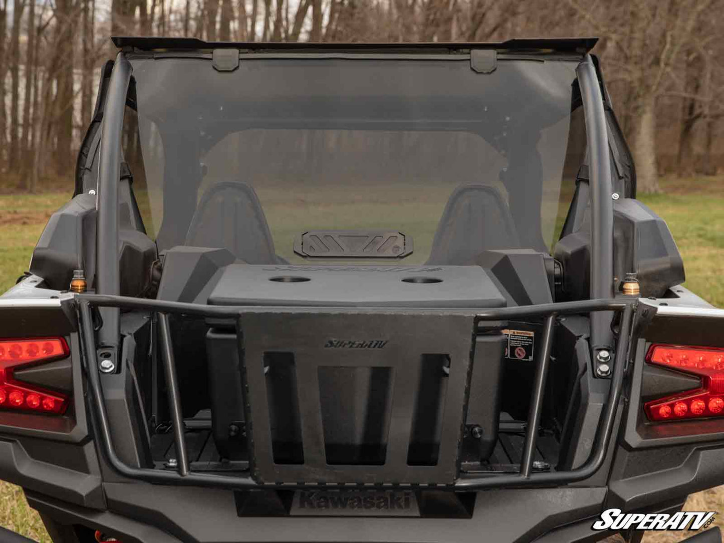 SuperATV - Kawasaki Teryx KRX 1000 Rear Vented Windshield