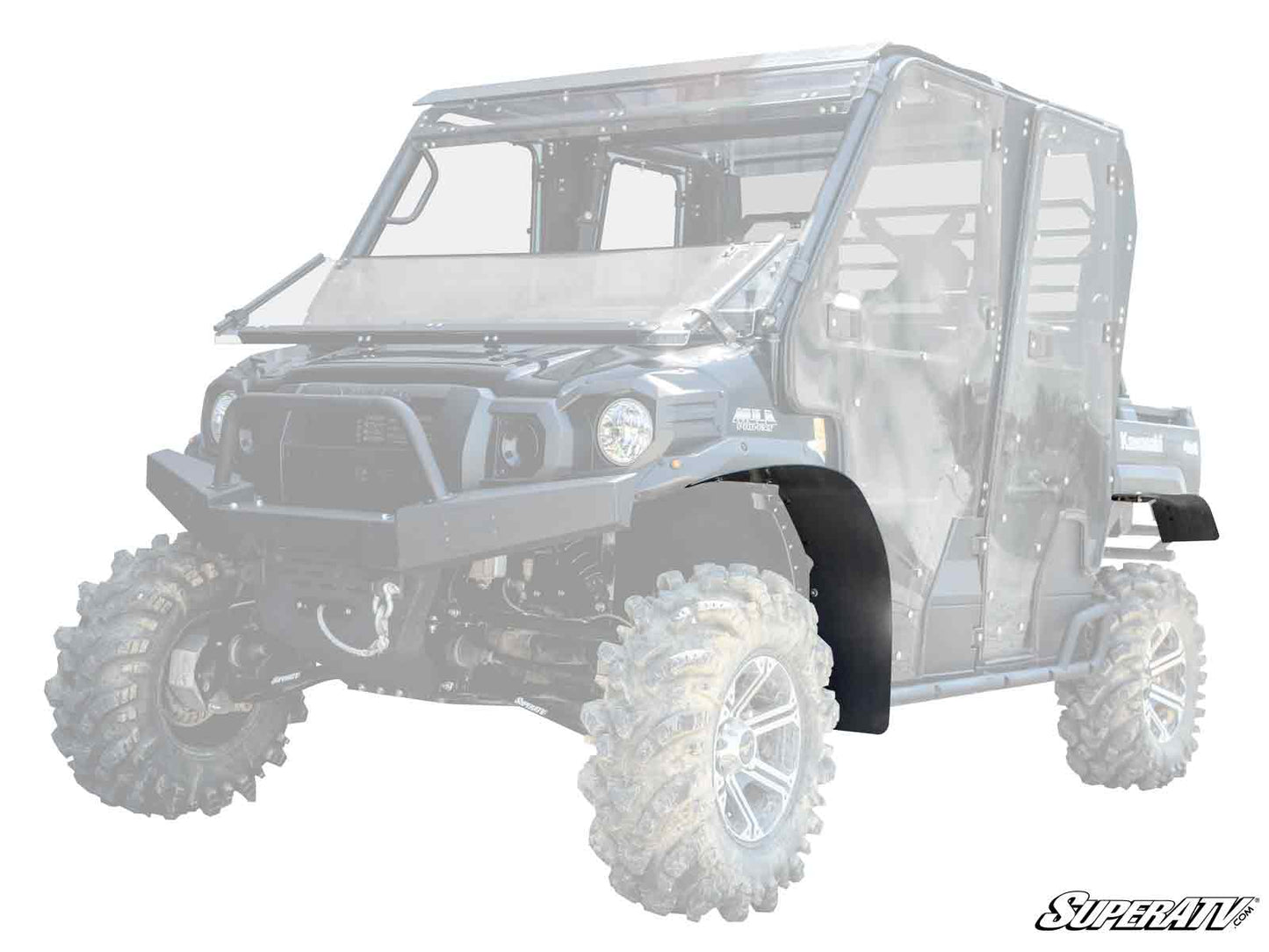 KAWASAKI MULE PRO LOW PROFILE FENDER FLARES