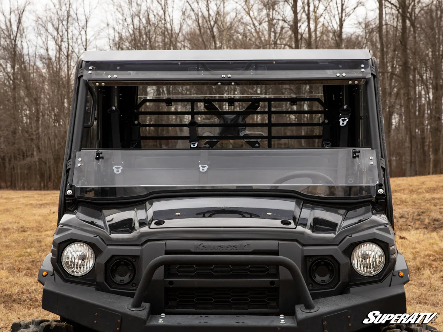 SuperATV - Kawasaki Mule Pro 3-in-1 Windshield