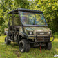 SuperATV - Kawasaki MULE 4000/4010 Scratch-Resistant Flip Windshield