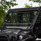 KAWASAKI MULE PRO SCRATCH RESISTANT FLIP DOWN WINDSHIELD