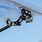 KAWASAKI MULE PRO-MX SCRATCH-RESISTANT FLIP WINDSHIELD