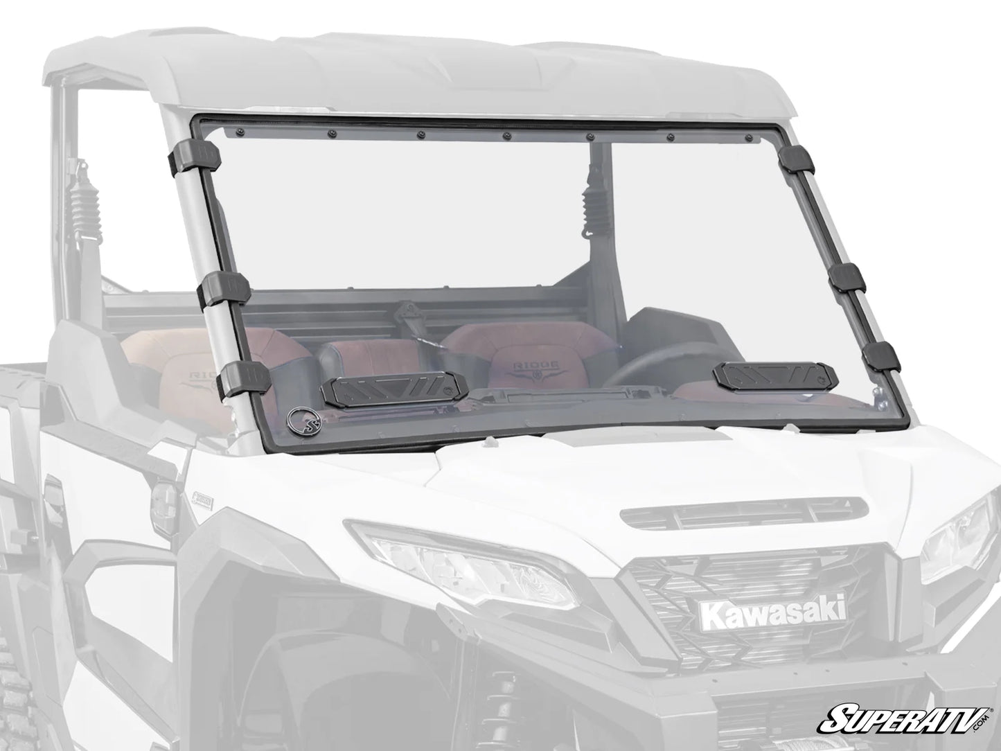 SuperATV - Kawasaki Ridge Vented Full Windshield