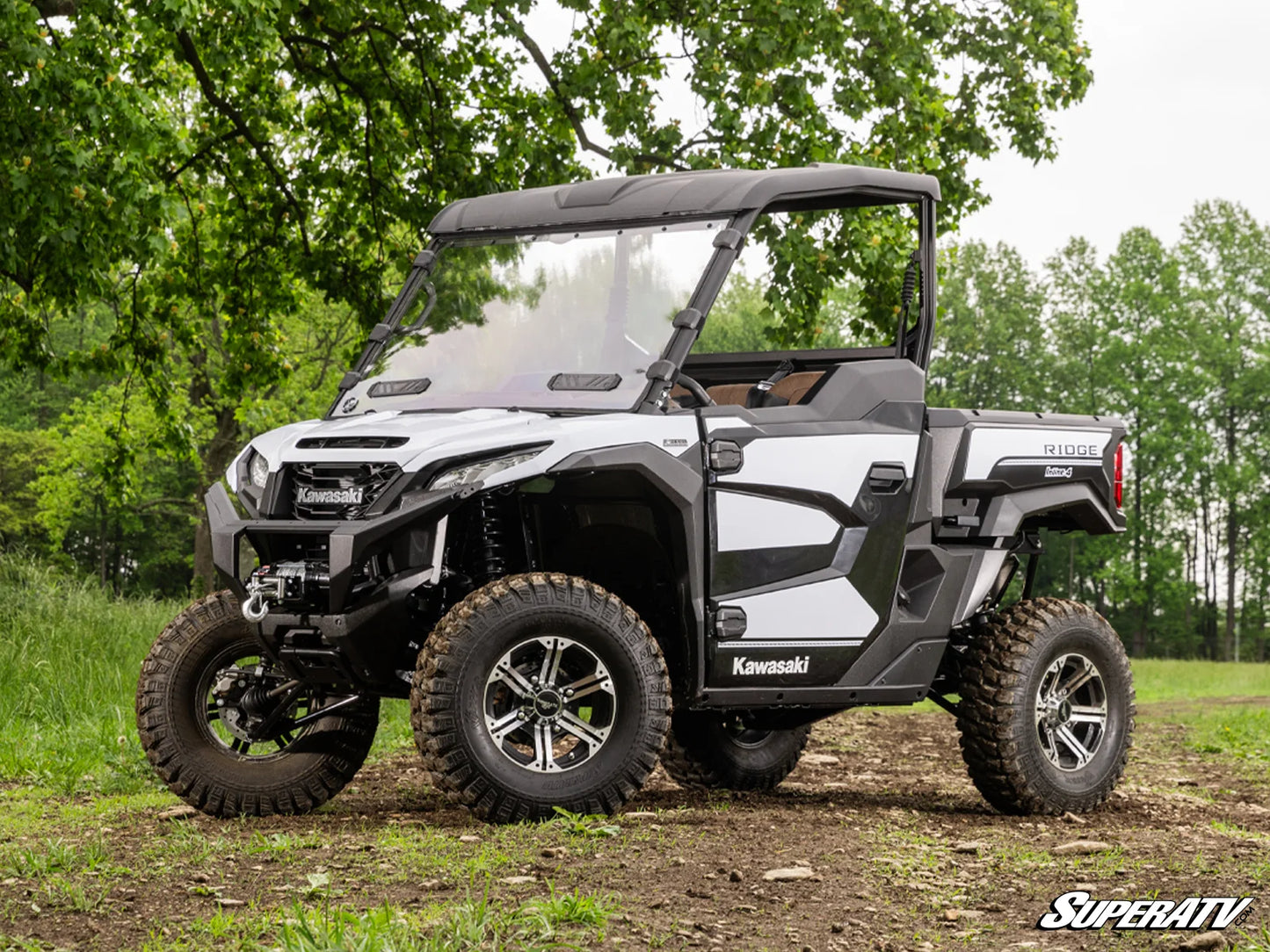 SuperATV - Kawasaki Ridge Vented Full Windshield