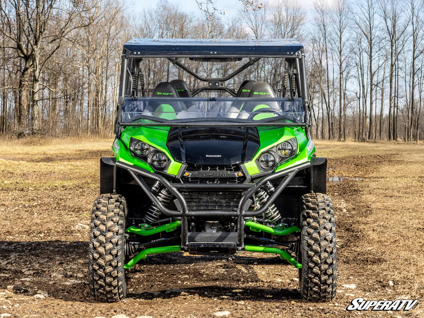 SuperATV - Kawasaki Teryx Flip Down Windshield
