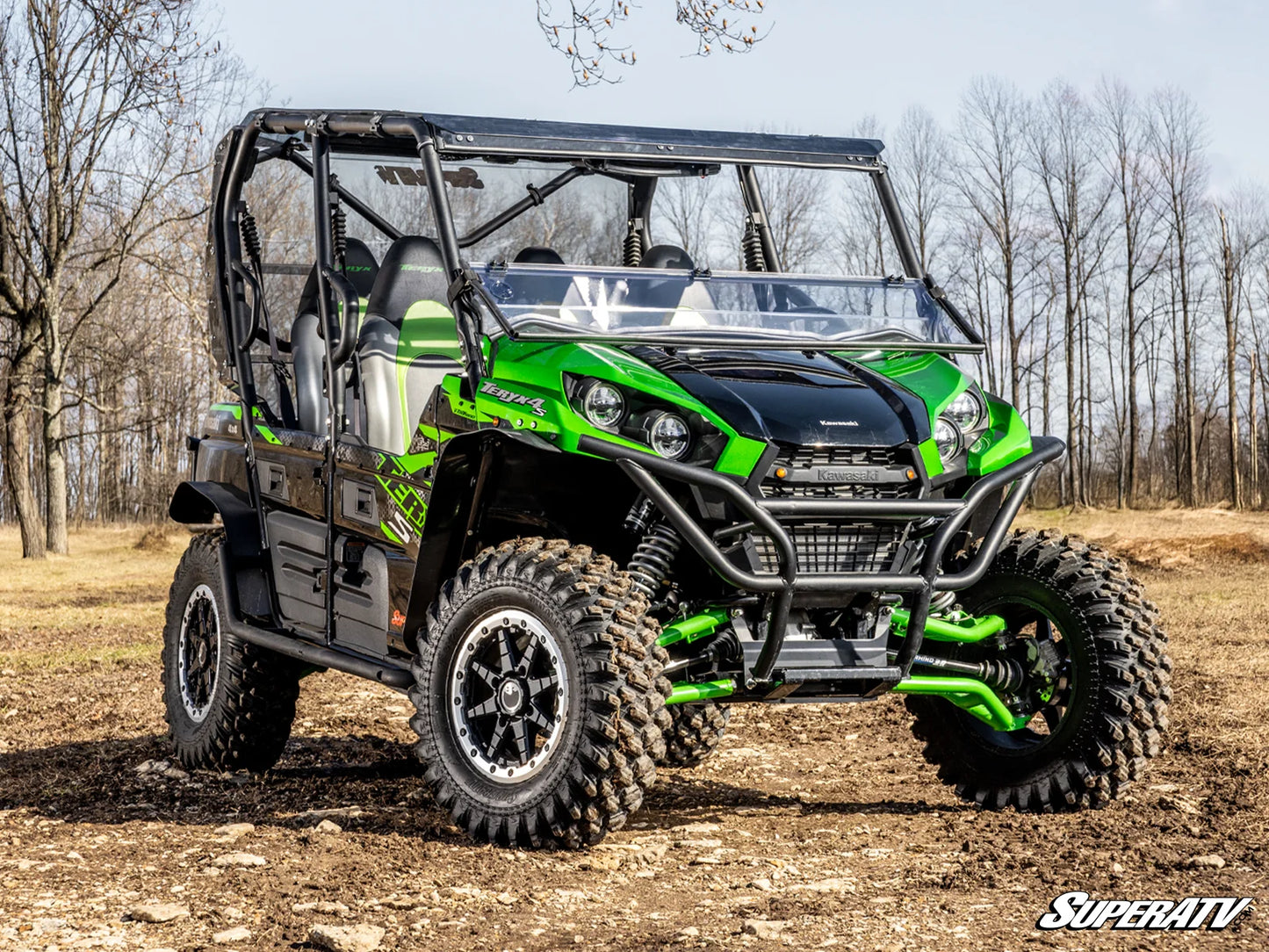 SuperATV - Kawasaki Teryx Flip Down Windshield