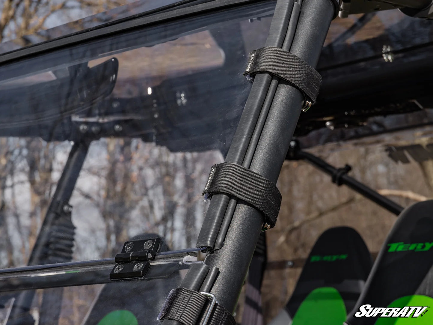 SuperATV - Kawasaki Teryx Flip Down Windshield
