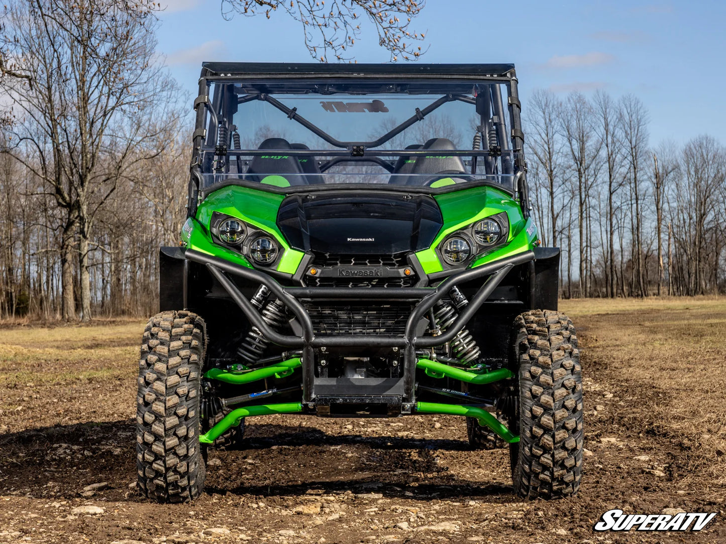 SuperATV - Kawasaki Teryx Flip Down Windshield