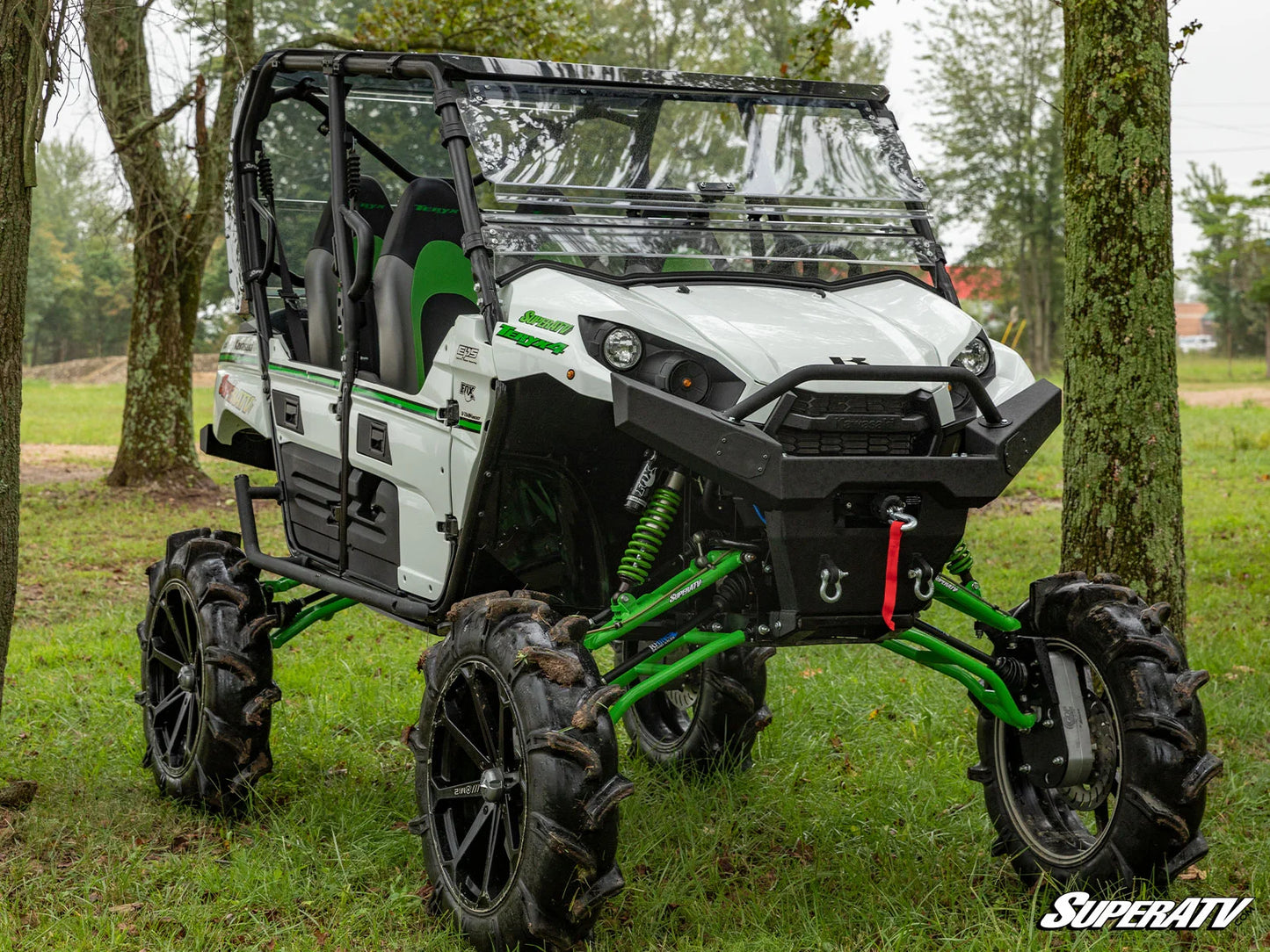SuperATV - Kawasaki Teryx Winch Ready Front Bumper
