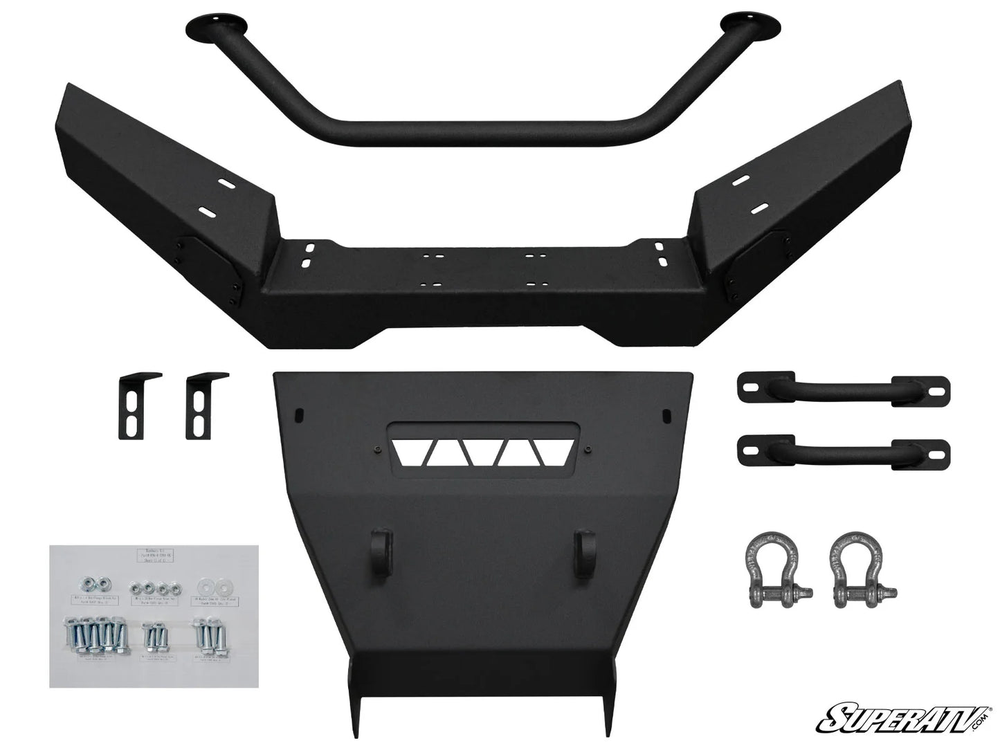 SuperATV - Kawasaki Teryx S Winch-Ready Front Bumper