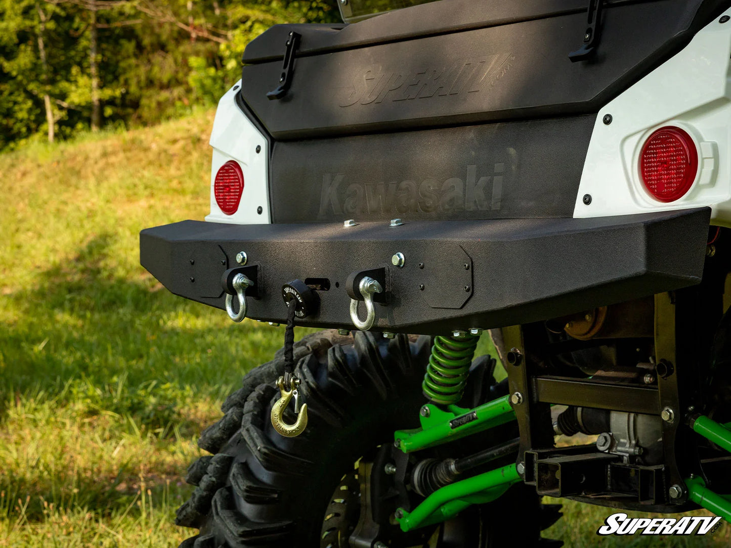 SuperATV - Kawasaki Teryx 4 Winch Ready Rear Bumper