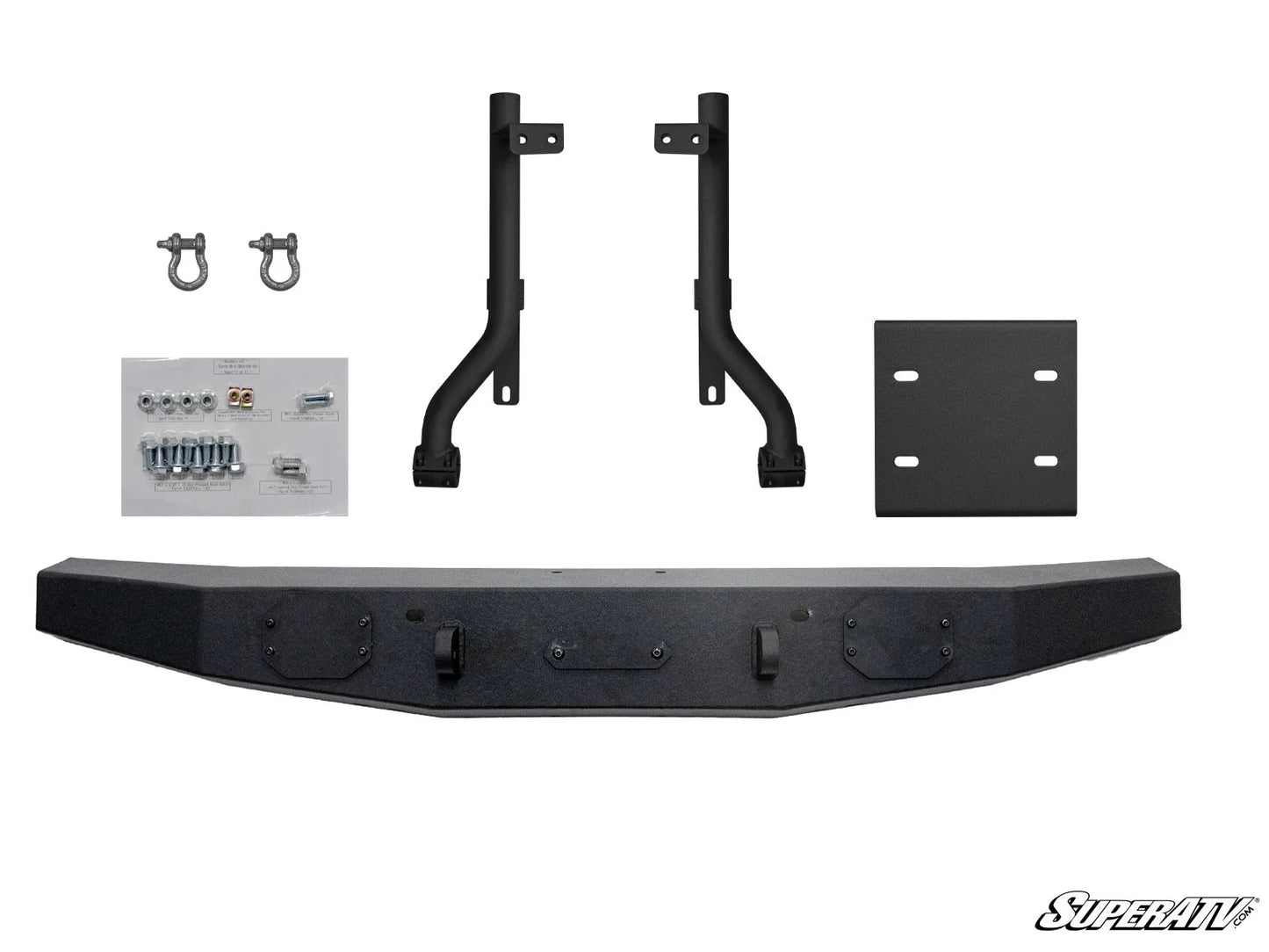 SuperATV - Kawasaki Teryx 4 Winch Ready Rear Bumper