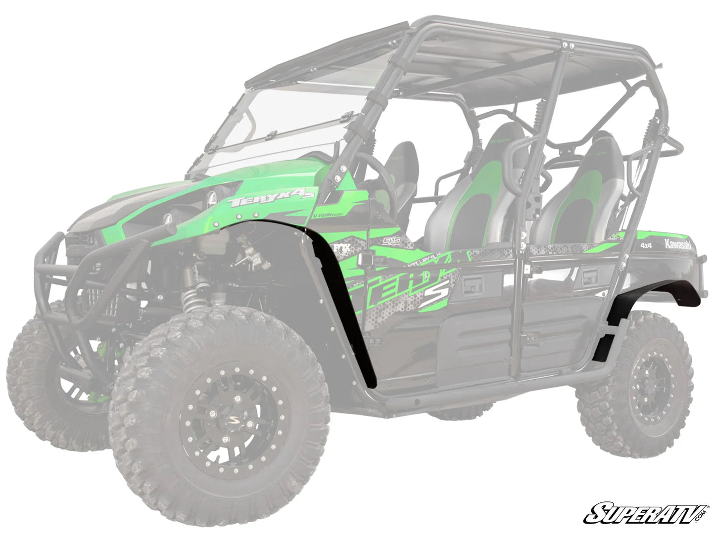 SuperATV - Kawasaki Teryx 4 S Low Profile Fender Flares
