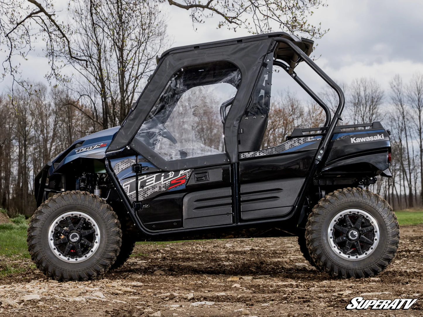 SuperATV - Kawasaki Teryx S Primal Soft Cab Enclosure Upper Doors