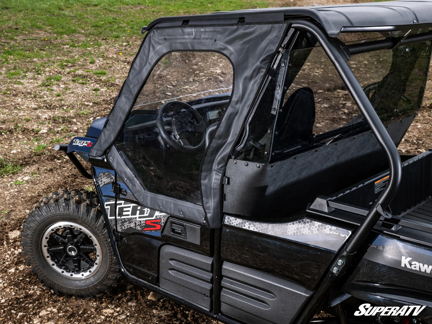 SuperATV - Kawasaki Teryx S Primal Soft Cab Enclosure Upper Doors
