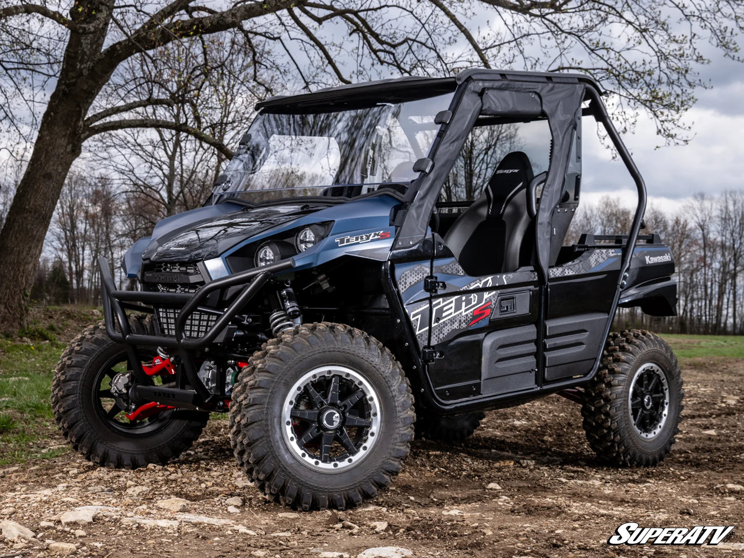 SuperATV - Kawasaki Teryx S Primal Soft Cab Enclosure Upper Doors