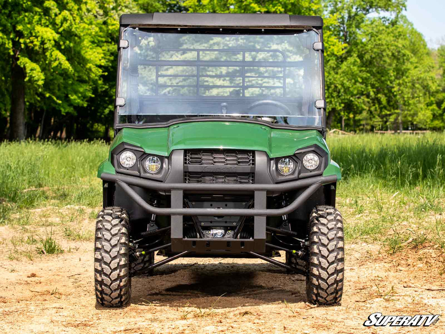 KAWASAKI MULE PRO-MX SCRATCH-RESISTANT FULL WINDSHIELD