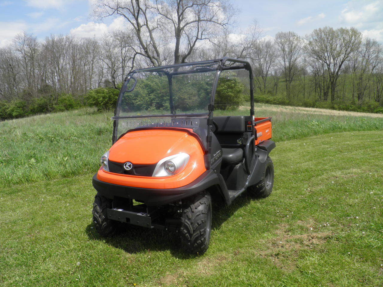 Kubota RTV 400-500-520 - 2 Pc Scratch-Resistant Windshield - 3 Star UTV