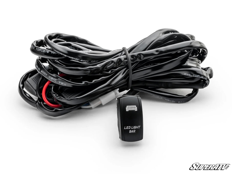SuperATV - LED Light Wiring Harness with Rocker Switch