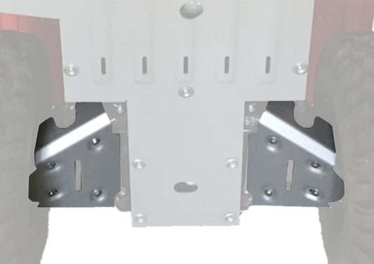 Rival - Honda Pioneer 500 Alloy Rear A Arm Guards